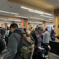 Photo taken at TSA Security Checkpoint by Olga A. on 3/25/2022