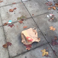 Photo taken at MUNI Bus Stop - O&amp;#39;Farrell &amp;amp; Van Ness by Olga A. on 11/21/2016