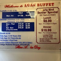 Photo taken at Asian Buffet by Carlos A. on 12/30/2023
