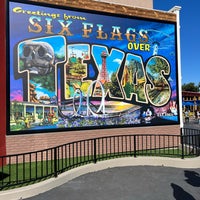 Photo taken at Six Flags Over Texas by Carlos A. G. on 10/15/2023