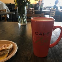 Photo taken at Cafe Zoe by Ollie S. on 3/7/2018