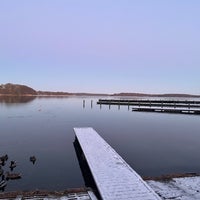 Photo taken at Furesøbad by Santa A. on 12/25/2021