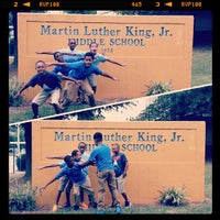 Photo taken at Martin Luther King Jr. Middle School by Kandes on 9/18/2013