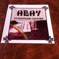 Foto diambil di Abay Ethiopian Restaurant oleh Byron C. pada 6/21/2014