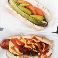 Photo taken at Hot&amp;quot;G&amp;quot;Dog by Robert T. on 5/20/2015