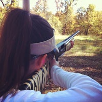 Photo taken at Charlotte Rifle &amp;amp; Pistol Club shotgun range by Shannon D. on 10/21/2012