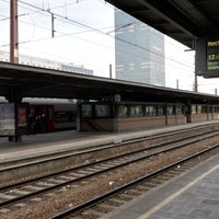 Photo taken at Spoor / Voie 19 by Mark V. on 4/23/2019