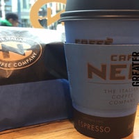 Photo taken at Caffè Nero by SHAQ Q. on 10/20/2019