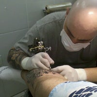 Photo taken at Ruach Tattoo by Fabio C. on 9/15/2012