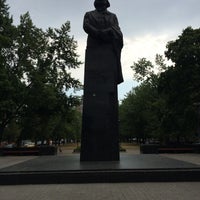 Photo taken at Пам&amp;#39;ятник Миколі Гоголю by Mashka G. on 7/18/2016