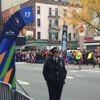 Photo taken at TCS New York City Marathon Mile 17 by Maritess G. on 11/1/2015