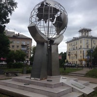 Photo taken at Сквер дружбы by Ilya B. on 7/13/2014
