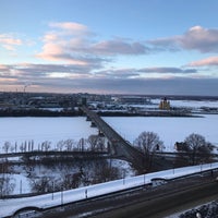 Photo taken at AZIMUT Hotel Nizhny Novgorod by Fox on 2/23/2018