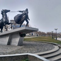 Photo taken at Памятник Исход by Boris Y. on 2/8/2018