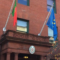Photo taken at Embassy of Portugal by Dan B. on 10/31/2015