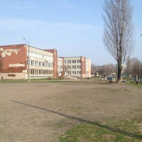 Photo taken at Стадион школы #258 by Iryna P. on 4/15/2013