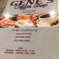 Photo taken at Gene&amp;#39;s Coffee Shop by Fatma A. on 9/30/2014