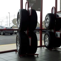 Photo taken at Discount Tire by Lisa on 4/6/2013