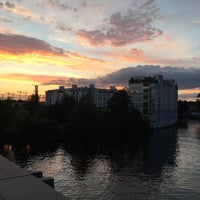 Photo taken at Wasserstadtbrücke by Níco D. on 7/30/2017