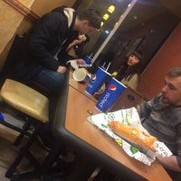 Photo taken at SUBWAY by Дарья Ч. on 11/21/2016