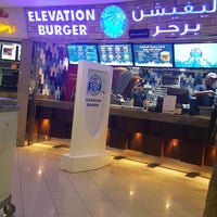 Photo taken at Elevation Burger by Mohannad A. on 3/31/2017