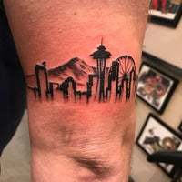 Photo taken at Under the Needle Tattoos by Dan W. on 12/10/2016