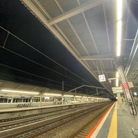 Photo taken at 山陽新幹線 西明石駅 by Daisuke T. on 8/28/2023