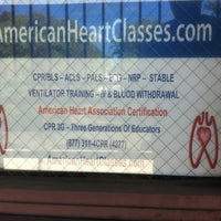 Photo taken at American Heart classes by Cellgogo.com on 10/23/2012