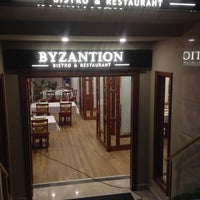 Photo taken at Byzantion Bistro &amp;amp; Restaurant by fatih A. on 7/21/2014