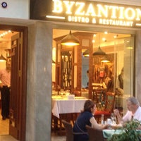 Photo taken at Byzantion Bistro &amp;amp; Restaurant by fatih A. on 7/17/2014