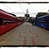 Photo taken at Paveletskiy Rail Terminal (XRK) by Nataly O. on 5/5/2013