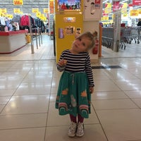 Photo taken at Auchan by Emilia on 9/21/2016