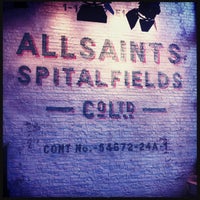 Photo taken at AllSaints by ᴡ T. on 1/5/2013