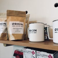 Photo taken at Origin Coffee &amp;amp; Tea by Fermin R. on 6/25/2018