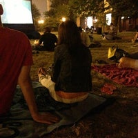 Photo taken at Logan Square International Film Series by Dominique C. on 8/29/2013