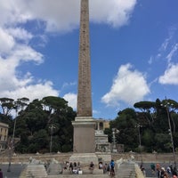 Photo taken at Piazza del Popolo by Lanvin on 7/29/2017