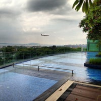 Photo taken at Village Hotel Changi Roof Deck by Radek D. on 9/2/2013