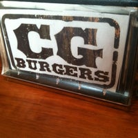 Photo taken at CG Burgers by Howard S. on 10/27/2012