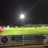 Photo taken at Staines Town FC by Andy H. on 3/21/2017