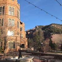Photo taken at Glen Eyrie Castle &amp;amp; Conference Center by Alex P. on 3/26/2019