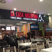 Photo taken at La Casa Argentina Fast Grill by Aleksandar S. on 10/24/2012