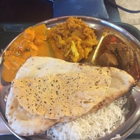 Photo taken at Thali Cuisine Indienne by Taateni D. on 9/16/2016