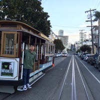 Photo taken at Bay &amp;amp; Taylor Cable Car Turnaround by Roberto C. on 1/2/2016