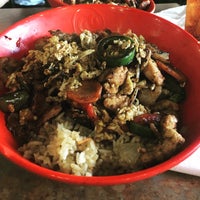 Photo taken at Genghis Grill by Clau P. on 11/8/2018