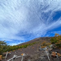 Photo taken at Mt. Fuji Fujinomiya Trail New 5th Sta. by acutissima on 10/14/2023