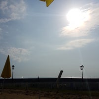 Photo taken at VOLNA beach by Romanmikhailovich77 on 8/26/2017