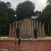 Photo taken at Taman Proklamasi by Edwards T. on 12/25/2012