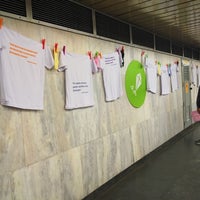 Photo taken at MetrôRio - Estação Central by Júlia A. on 9/30/2016