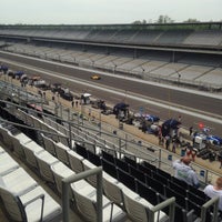 Photo taken at Indianapolis Motor Speedway South Vista Stand by Dave D. on 5/14/2015