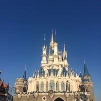 Photo taken at Cinderella Castle by pooh あ. on 12/9/2016